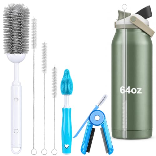 XANGNIER Water Bottle Cleaner Brush Set for Owala 64 oz Water Bottle,6 Pcs - size: 6 pack