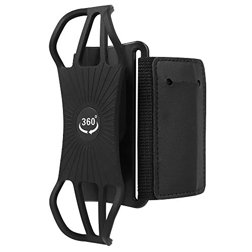 360°Rotatable Sport Running Forearm Armband Wrist Band Cell Phone Holder Case for iPhone 14 13, Samsung Galaxy A13 A12 A22 A32 A51, A42 5G, S22 Ultra, S21 Ultra, S21 FE, S22 Plus, A02S A03S A04S, S20