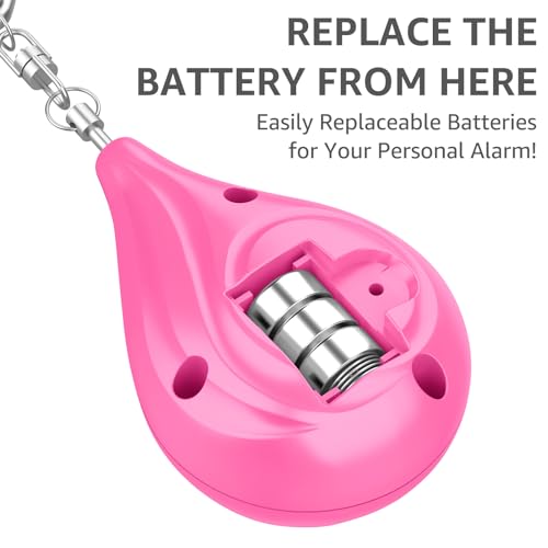 Personal Alarm - Safety Alarm for Women, 4 Pop Color, No.5 - style: No.5