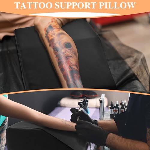 BALAPET 100% Waterproof Massage Bolsters for Under Leg for Comfort Enhancement, Leg Elevation Pillow Wedge Pillow for Massge Table, Supportive Foam Leg Pillow for Beauty Salon Sleeping, Black