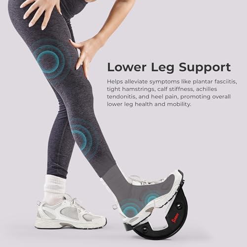 Sunny Health & Fitness Adjustable Calf & Ankle Stretcher - color: Black