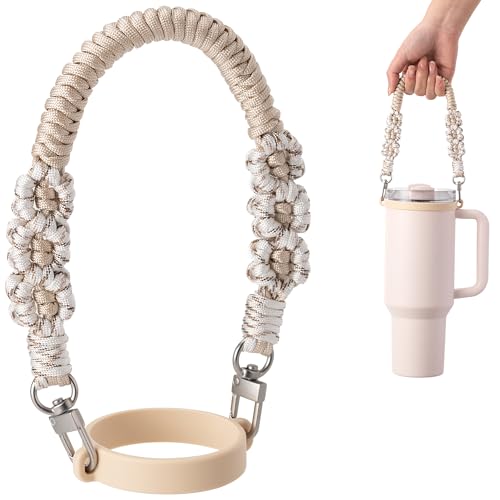 Water Bottle Handle Strap Compatible with Stanley Cup