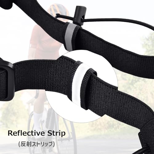 Azarxis Race Number Bib Belt with 6 Storage Loops Adjustable Elastic Webbing for Men Women Runners Running Jogging Triathlon Marathon Trail Race Cycling - color: #1 Gray