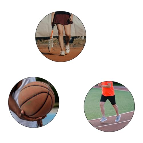 3Pcs Silicone Patella Tendon Knee Strap ，Basketball Knee Tendon Pain Relief Support Brace for ACL, Arthritis,Meniscus Tear