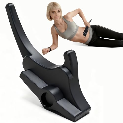Psoas Release Tool for Hip Flexor & Iliacus Muscle Massage, Deep Tissue Trigger Point Massager, Ergonomic Self Massage Tool for Hip, Leg & Back Muscle Tension, Black