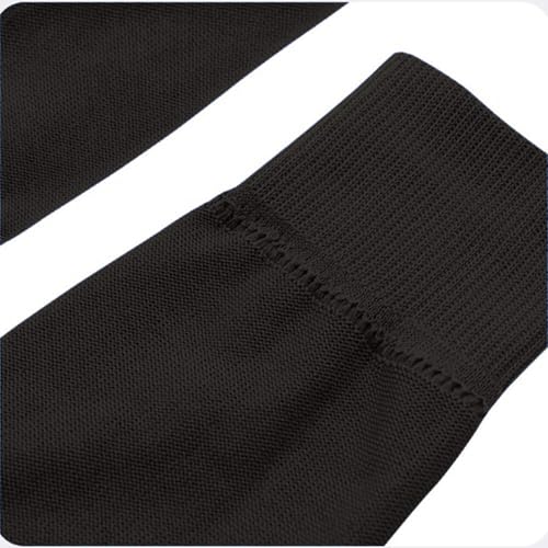 COUVER Unisex Long Leg Compression Sleeves - color: Black - Overknee, size: Large