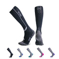 Thirty48 Elite Compression Socks Women & Men Graduated 20-30mmHg - color: [1 Pair] Black/Grey, size: Small-Medium