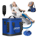 Ice Machine for Knee After Surgery Cold Therapy Cryotherapy Machine with Timer Knee Replacement Surgery (Blue)