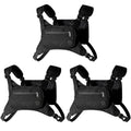 Hsei 3 Water Resistant Chest Bag for Men Running Vest for Workouts Running Phone Holder Extra Storage Lightweight Sports Cycling Pack