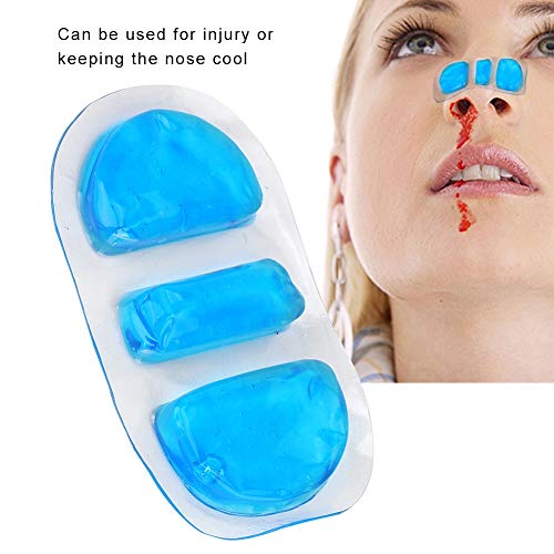 Nose Ice Pack, Gel Ice Packs, Portable Reusable Cold Ice Pack Flexible for Inflammation Travel Home Nose