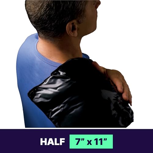 Back Support Systems Ice Pack Wrap, Flexible Neck and Shoulders, Hips,Cold - style: Small (7" x 11")