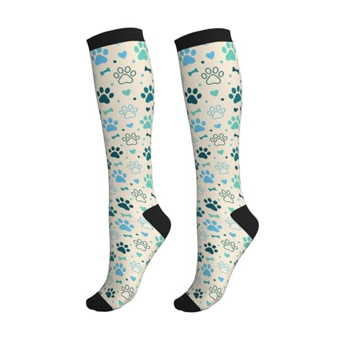 Graduated Compression Socks Knee High For Women Men Athletic - color: 15