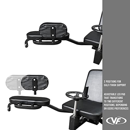 Valor Fitness Leg Stretcher Machine, Split Machine for Flexibility Training, 180 Degree Adductor Stretching Machine with Wheel Crank, Hip Opener for Hamstrings, Groin, Dance, MMA & Gymnastics