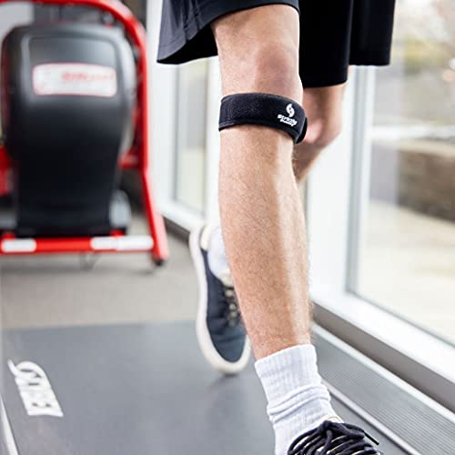 Patellar Tendon Knee Strap for Pain Relief for Athletic Support, Jumper’s Knee, Runner's Knee and Tendonitis (One Size)