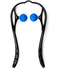 LuxFit Neck Massager, Neck and Shoulder Shiatsu Deep Tissue Trigger Point Manual Self Muscle Massage