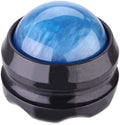 Manual Massage Roller Ball - Massager and Therapy Tool for Sore Muscles, Shoulders, Arms, Neck, Back, Feet, Body, Deep Tissue, Stiffness, Joint Pain, Stress Relief - color: Blue