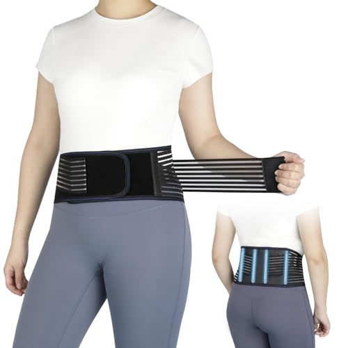 Back Brace with Magnet, Lumbar Support Belt for Lower Back & Sciatica - size: Small