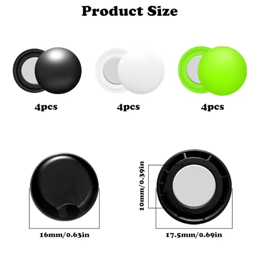 12Pcs Marathon Running Bib Clips Number Holder Race Bib Fixing Fastener Clip Magnets Number Buckle Field Securing Running Gear White Black Green for Triathlon Cycling Runners Field Supplies - color: Black white green