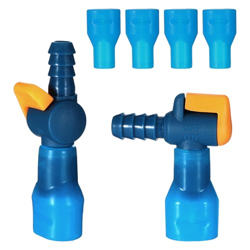 6PCS Bite Valve Mouthpiece Replacement for Water Hydration Bladder