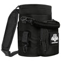 NATURE PIONEOR 32 64 128oz Tactical Water Bottle Pouch, MOLLE Bottle Holder - color: Black, size: 128OZ/YT Half Gallon