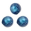 3 Pack LED Road Flares Roadside Flashing Emergency Lights Beacon with Magnetic Base for Vehicle and Outdoor Sports.(Blue) - color: Blue