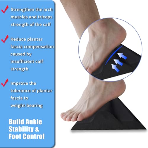 Plantar Fasciitis Relief Ankle Strengthener - Foot & Board Foot Arch Strengthener for Achilles Tendonitis Heel Spurs Balance for Support Flat Feet & Post-Injury Recovery - size: 5.91"