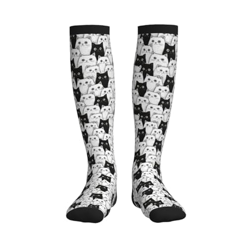 Compression Socks Circulation 15-20 Mmhg Knee High - color: Cat