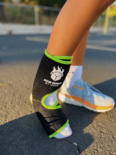 Foot Ankle Hot & Cold Ice Wrap Post Surgery Compression Reusable Gel Pack for Injury Flexible for Inflamation, Post-Surgery, Ankle, Foot, Soccer, Basketball, Recovery Relief Therapy