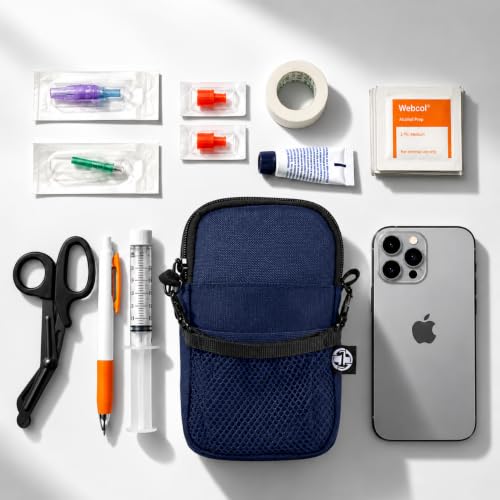 First Lifesaver Nurse Fanny Pack Pocket Organizer for Nurses, Nursing Students | Traveling Waist Pack | Water-Resistant & Magnetic Closur