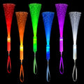 Halloween Glow in Dark Party Favors for Kid,12PCS Light Up Fiber Optic Wand