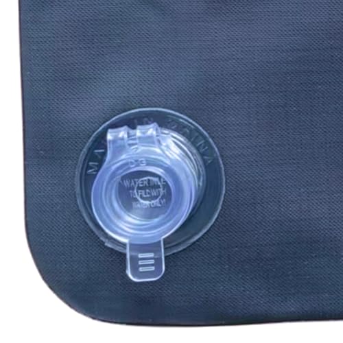 Solstice Leakproof Large Capacity Reusable Ice Bags (3-Pack) for Cooler Cold Plunge Tubs Lunch Box | 4.5L / 8.6 Lbs. of Frozen Ice Per Bag | Add Water & Freeze | Heavy Duty 14G Material W/Water Valve