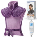 RENPHO Weighted Heating Pad for Neck, Shoulders & Back, Christmas Gift - color: Violet