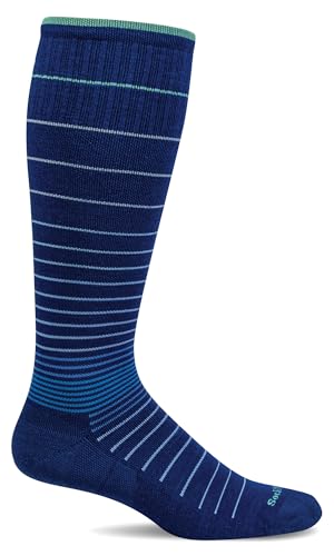 Sockwell Women's Circulator Moderate Graduated Compression Sock - color: Ink, size: Small-Medium