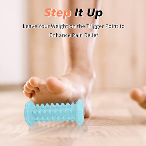 Green Foot Massager Roller for Plantar Fasciitis, Arch Heel Pain Relief - color: 1-piece Green