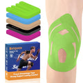 KTQUICK Precut Kinesiology Tape for Knees,24PCS,20% Stronger Adhesive Green - color: Green, size: 24PCS