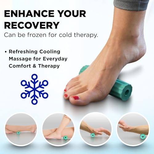 THERABAND Foot Roller for Plantar Fasciitis, Arch & Heel Massager, Green - style: Original