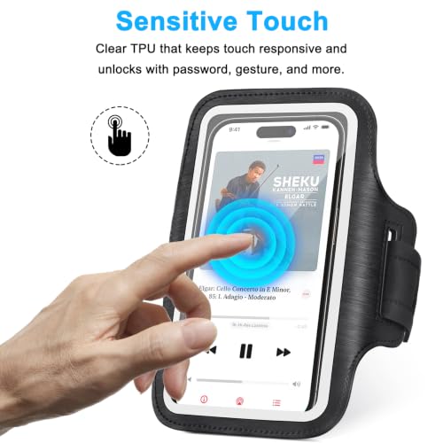 Running Armband Phone Holder with Card Slot for Gym Workout - size: 1 Pack