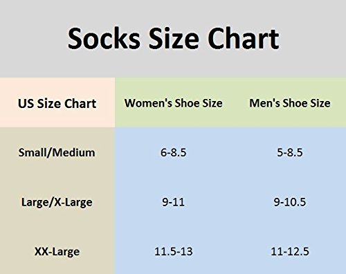 Graduated Compression Socks (5 Pair) Calf High Men Women Support Stocking.