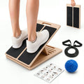 Thenshop Wooden Slant Board for Calf Stretching with 5 Adjustable Angles