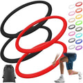 Foilswirl Patella Knee Band Basketball Knee Strap,4,Black and Red,M - color: Black and Red, size: M