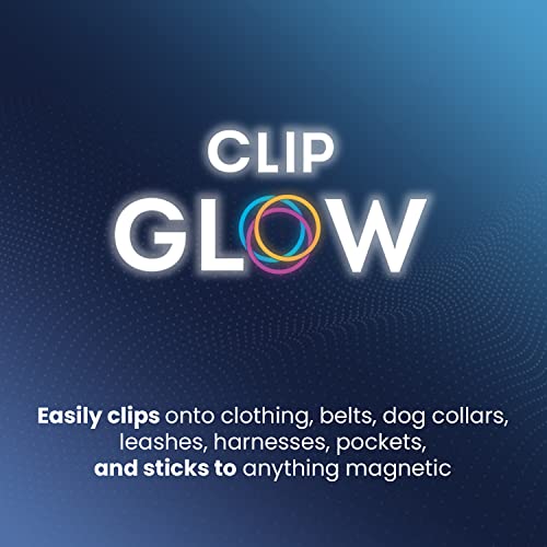 Lightsflo ClipGlow Rechargeable Night Light Nurse Nightshift Hands Free Lightweight Emergency Flashlight for Walking Running Pets Outdoors (White) - color: White