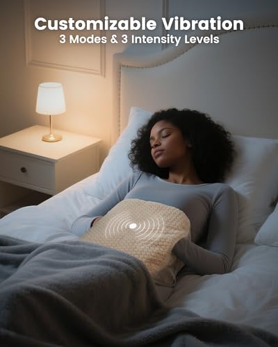 COMFIER Extra Large Graphene Heating Pad for Back, FSA Eligible, Beige - color: Light Yellow