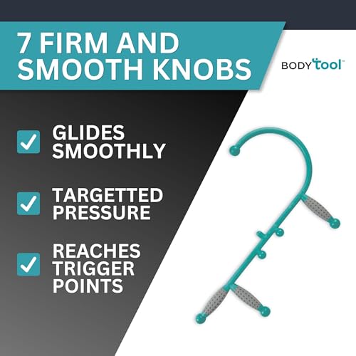 North Coast Medical Trigger Point Massage Cane, Muscle Hook for Back & Neck