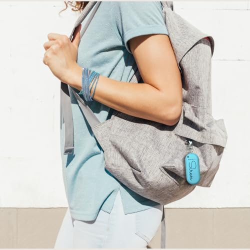 Knockout Siren - Teal - Personal Security Alarm Keychain - Rechargeable - Easy to Use - Super Loud - 130 DB - LED Flashlight - Emergency Safety Alarm for Women, Men, Children, Elderly - TSA Approved - color: Teal