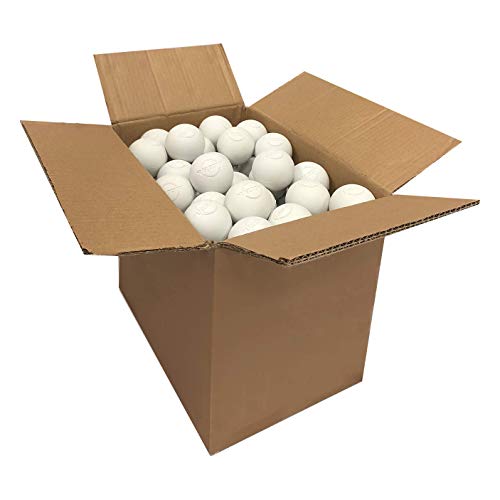 Velocity Lacrosse Balls - 1, 2, 3, 6, 12, 18, 24, 36, 60 and 120 Packs - for Practice, Official NFHS and College Approved Size - color: White, size: 120 Balls, style: Practice Ball
