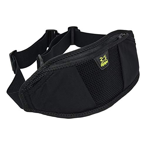 Amphipod AirFlow Endurance Waistpack, Runners Storage Fanny Pack Waist Bag - color: Black