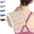 SuzziPad Microwave Heating Pad for Muscle Soreness Fatigue, 7"X16", Beige - color: Beige