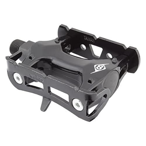 Origin8 Pro Track Light Pedals - color: Powder Coat Black