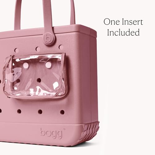 BOGG BAG Medium Tote – 15” x 12.5” x 5” – Essential Bags for Beach, Pool, Boat, Sports, Tailgating, Cruise, Travel - color: Blushing