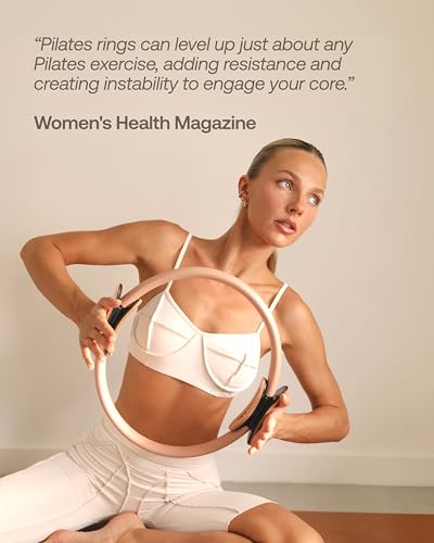BetterMe Sculpt Body Kit - Pilates Equipment Set for Home Workouts - Home Pilates Kit with Pilates Ring Pilates Ball Resistance Bands, and Recovery Massage Tools - color: Ivory